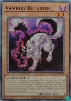 2022 Yu-Gi-Oh! OTS Tournament Pack 18 English #OP18-EN019 Vampire Retainer Front