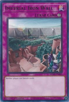 2023 Yu-Gi-Oh! Maze Of Memories English 1st Edition #MAZE-EN065 Imperial Iron Wall Front