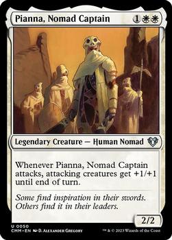 2023 Magic: The Gathering Commander Masters #0050 Pianna, Nomad Captain Front