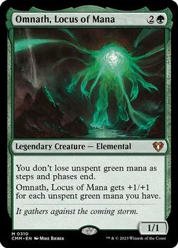 2023 Magic: The Gathering Commander Masters #0310 Omnath, Locus of Mana Front