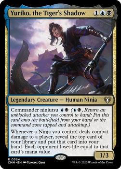 2023 Magic: The Gathering Commander Masters #0364 Yuriko, the Tiger's Shadow Front