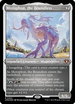 2023 Magic: The Gathering Commander Masters #0453 Morophon, the Boundless Front