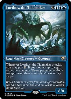 2023 Magic: The Gathering Commander Masters #0490 Lorthos, the Tidemaker Front