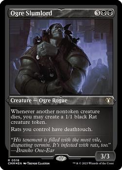 2023 Magic: The Gathering Commander Masters #0518 Ogre Slumlord Front