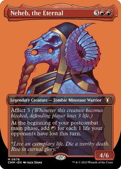 2023 Magic: The Gathering Commander Masters #678 Neheb, the Eternal Front