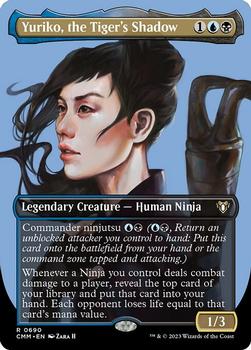2023 Magic: The Gathering Commander Masters #690 Yuriko, the Tiger's Shadow Front