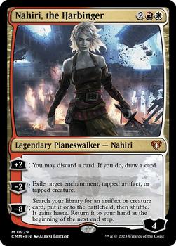 2023 Magic: The Gathering Commander Masters #929 Nahiri, the Harbinger Front