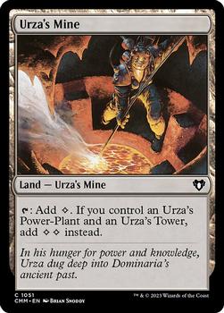 2023 Magic: The Gathering Commander Masters #1051 Urza's Mine Front