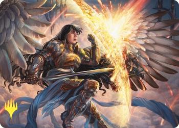 2023 Magic: The Gathering Commander Masters - Art Series Gold-Stamped #3/81 Shelter Front