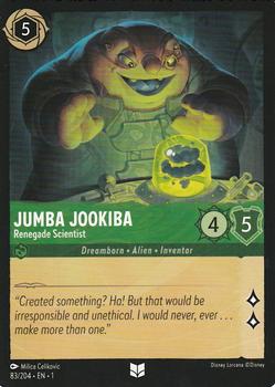 2023 Disney Lorcana TCG: The First Chapter #83/204 Jumba Jookiba - Renegade Scientist Front