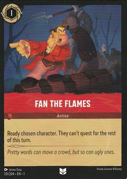 2023 Disney Lorcana TCG: The First Chapter #131/204 Fan the Flames Front