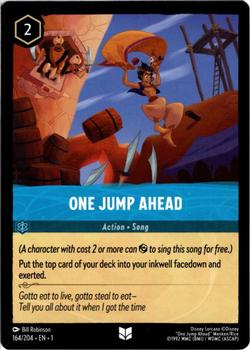 2023 Disney Lorcana TCG: The First Chapter #164/204 One Jump Ahead Front