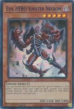2022 Yu-Gi-Oh! Legendary Duelists: Season 3 - English 1st/Limited Edition #LDS3-EN026 Evil HERO Sinister Necrom Front