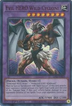 2022 Yu-Gi-Oh! Legendary Duelists: Season 3 - English 1st/Limited Edition #LDS3-EN030 Evil HERO Wild Cyclone Front