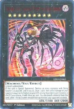 2022 Yu-Gi-Oh! Legendary Duelists: Season 3 - English 1st/Limited Edition #LDS3-EN065 Number C40: Gimmick Puppet of Dark Strings Front