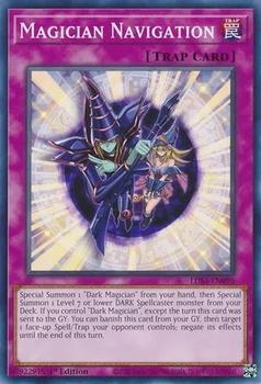 2022 Yu-Gi-Oh! Legendary Duelists: Season 3 - English 1st/Limited Edition #LDS3-EN098 Magician Navigation Front