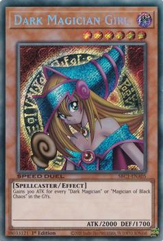 2023 Yu-Gi-Oh! Speed Duel: Streets of Battle City - English 1st Edition #SBC1-ENA05 Dark Magician Girl Front