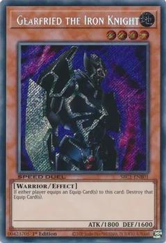 2023 Yu-Gi-Oh! Speed Duel: Streets of Battle City - English 1st Edition #SBC1-ENB01 Gearfried the Iron Knight Front