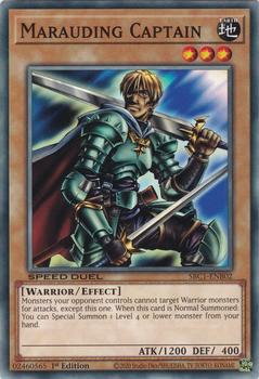 2023 Yu-Gi-Oh! Speed Duel: Streets of Battle City - English 1st Edition #SBC1-ENB02 Marauding Captain Front