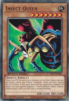 2023 Yu-Gi-Oh! Speed Duel: Streets of Battle City - English 1st Edition #SBC1-END01 Insect Queen Front