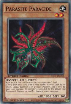 2023 Yu-Gi-Oh! Speed Duel: Streets of Battle City - English 1st Edition #SBC1-END02 Parasite Paracide Front