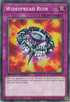 2023 Yu-Gi-Oh! Speed Duel: Streets of Battle City - English 1st Edition #SBC1-END20 Widespread Ruin Front