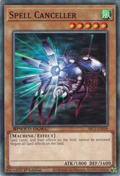 2023 Yu-Gi-Oh! Speed Duel: Streets of Battle City - English 1st Edition #SBC1-ENE08 Spell Canceller Front