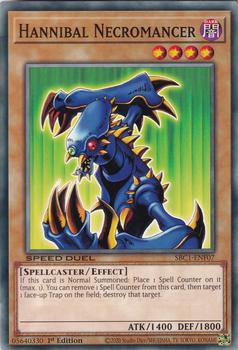 2023 Yu-Gi-Oh! Speed Duel: Streets of Battle City - English 1st Edition #SBC1-ENF07 Hannibal Necromancer Front