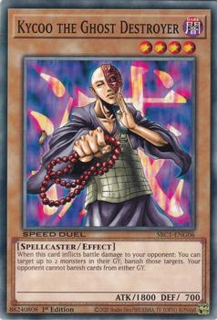 2023 Yu-Gi-Oh! Speed Duel: Streets of Battle City - English 1st Edition #SBC1-ENG06 Kycoo the Ghost Destroyer Front