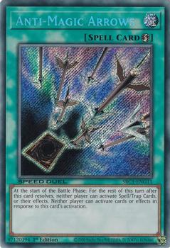 2023 Yu-Gi-Oh! Speed Duel: Streets of Battle City - English 1st Edition #SBC1-ENG11 Anti-Magic Arrows Front