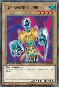 2023 Yu-Gi-Oh! Speed Duel: Streets of Battle City - English 1st Edition #SBC1-ENH03 Humanoid Slime Front
