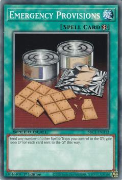 2023 Yu-Gi-Oh! Speed Duel: Streets of Battle City - English 1st Edition #SBC1-ENH12 Emergency Provisions Front