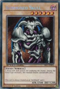 2023 Yu-Gi-Oh! Speed Duel: Streets of Battle City - English 1st Edition #SBC1-ENI01 Summoned Skull Front