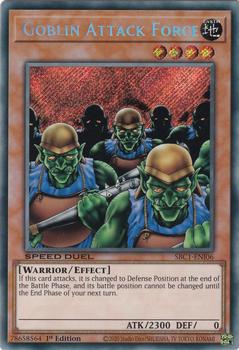 2023 Yu-Gi-Oh! Speed Duel: Streets of Battle City - English 1st Edition #SBC1-ENI06 Goblin Attack Force Front