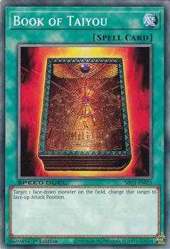 2023 Yu-Gi-Oh! Speed Duel: Streets of Battle City - English 1st Edition #SBC1-ENI15 Book of Taiyou Front