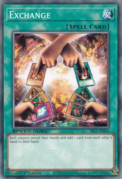 2023 Yu-Gi-Oh! Speed Duel: Streets of Battle City - English 1st Edition #SBC1-ENI16 Exchange Front