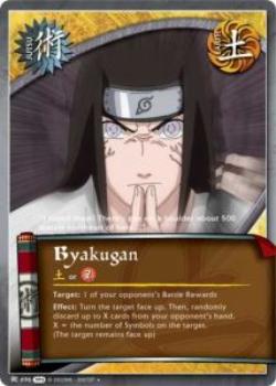 2010 Naruto Series Tournament Pack 1 #TP1J-696b Byakugan Front
