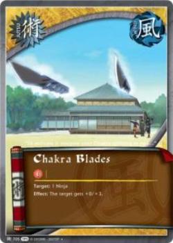 2010 Naruto Series Tournament Pack 1 #TP1J-705 Wind Nature: Chakra Blades Front