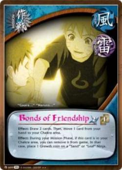 2010 Naruto Series Tournament Pack 1 #TP1M-669 Bonds of Friendship Front