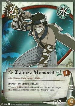 2010 Naruto Series Tournament Pack 1 #TP1N-024 Zabuza Momochi Front