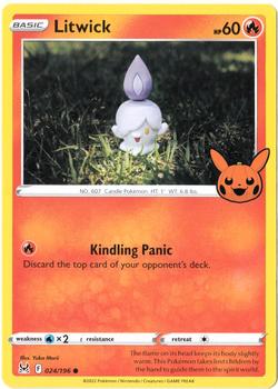 2023 Pokemon Trick or Trade #024/196 Litwick Front