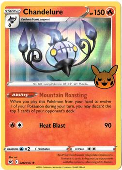 2023 Pokemon Trick or Trade #026/196 Chandelure Front