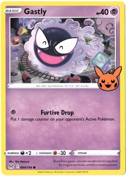 2023 Pokemon Trick or Trade #064/196 Gastly Front