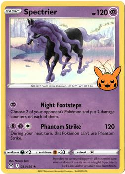 2023 Pokemon Trick or Trade #081/196 Spectrier Front