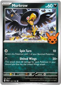 2023 Pokemon Trick or Trade #131/193 Murkrow Front