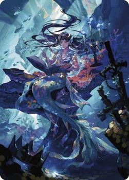 2023 Magic: The Gathering Wilds Of Eldraine - Art Series #79 Rhystic Study Front