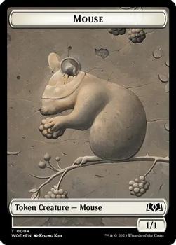 2023 Magic: The Gathering Wilds Of Eldraine - Tokens #0004 Mouse Front
