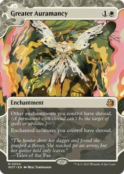 2023 Magic: The Gathering Wilds Of Eldraine - Enchanting Tales #0004 Greater Auramancy Front