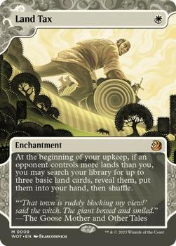 2023 Magic: The Gathering Wilds Of Eldraine - Enchanting Tales #0009 Land Tax Front
