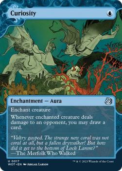 2023 Magic: The Gathering Wilds Of Eldraine - Enchanting Tales #0017 Curiosity Front
